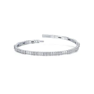 1.5 CTW Flexible Station Bracelet