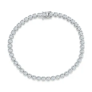 18KW DIAMOND TENNIS BRACELET