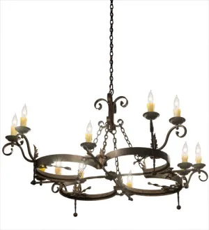 2nd Avenue Andorra 01.0839.60.261U Chandelier Light - Gilded Tobacco