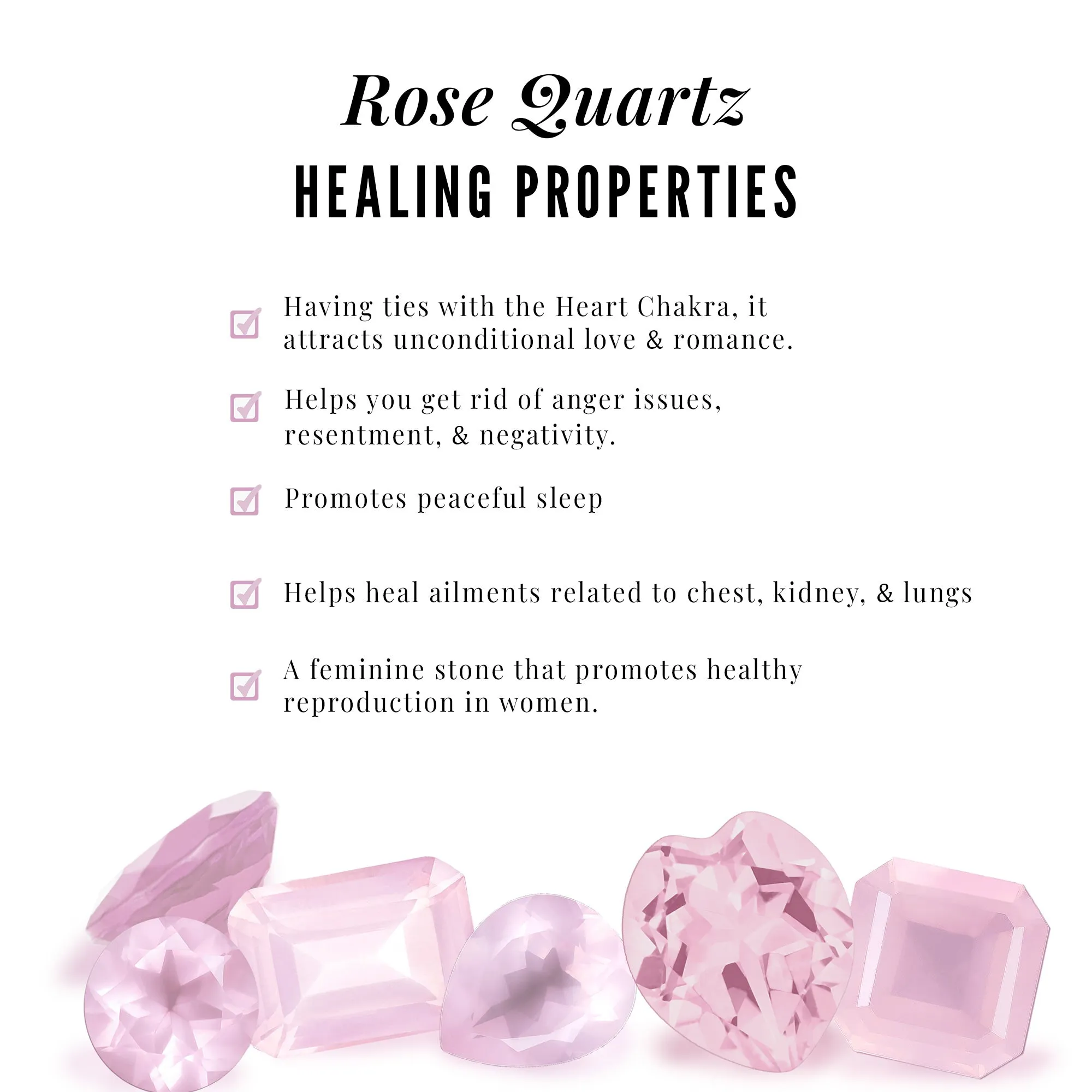 8 MM Rose Quartz Solitaire Stud Earrings with Screw Back Finding