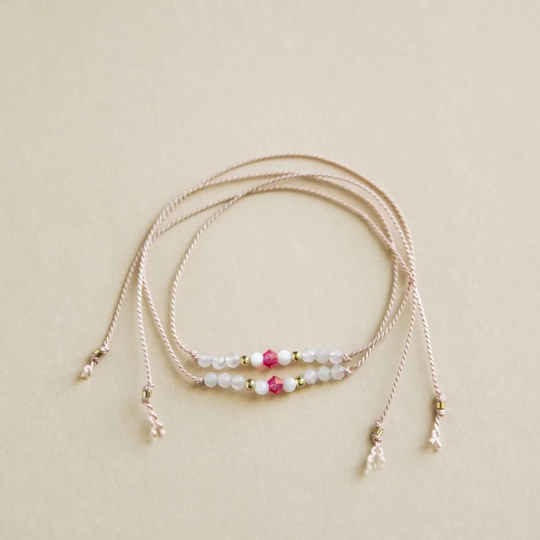 A Wish for Mom & Me Wish Bracelets (Set of 2)