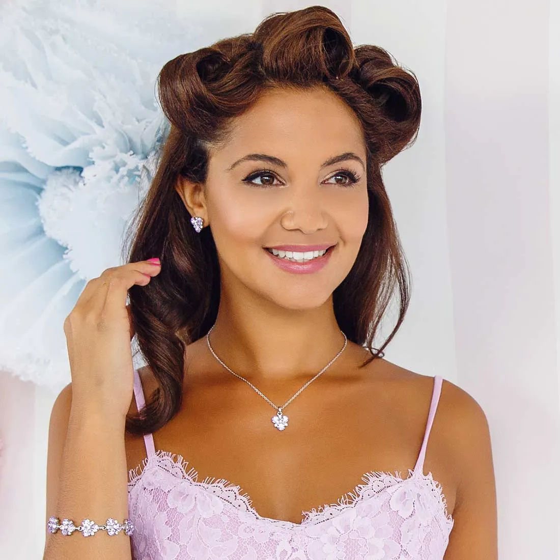 Allure of Lavender Jewellery Set