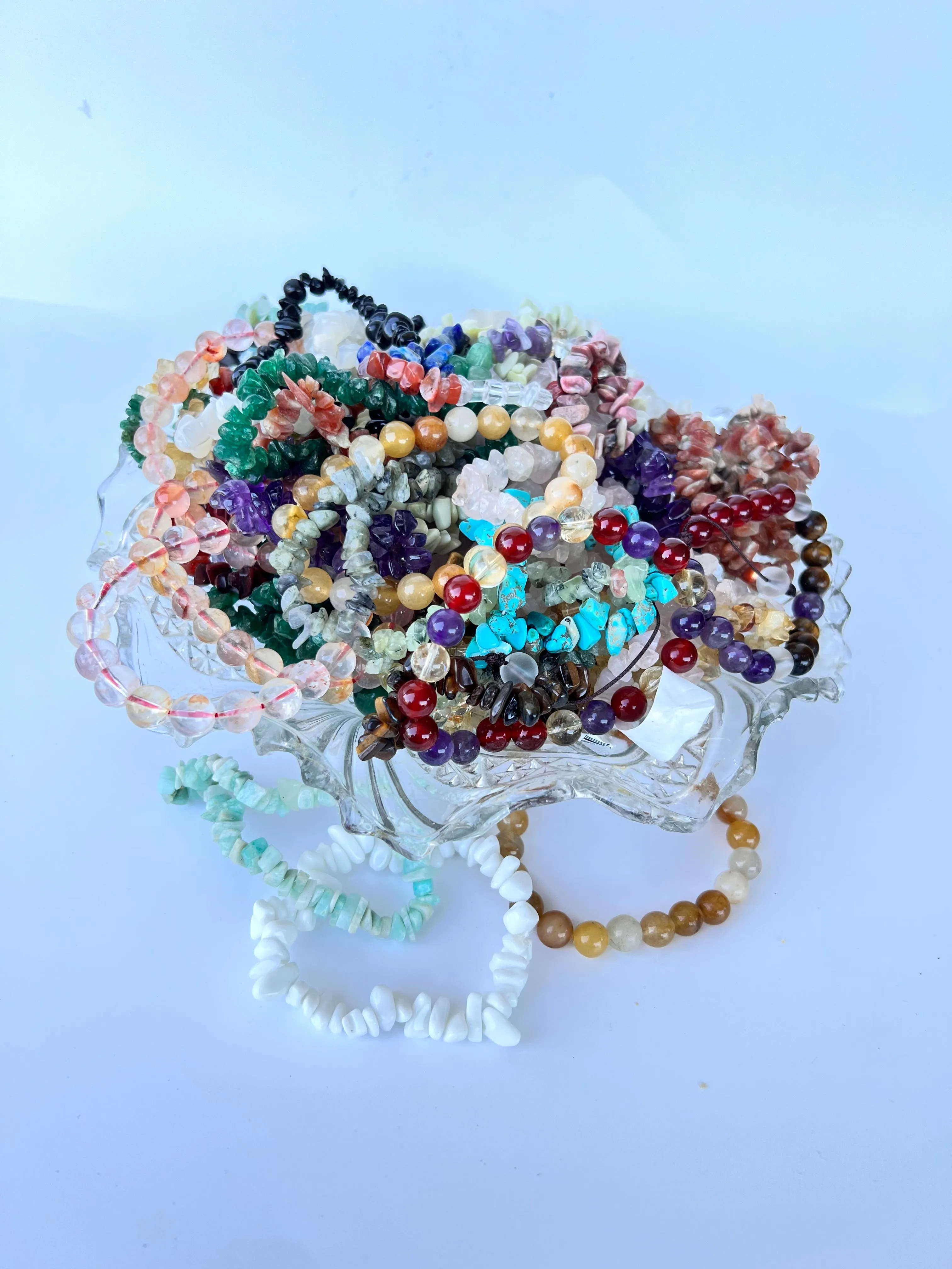Amazonite Crystal Chip Bracelet