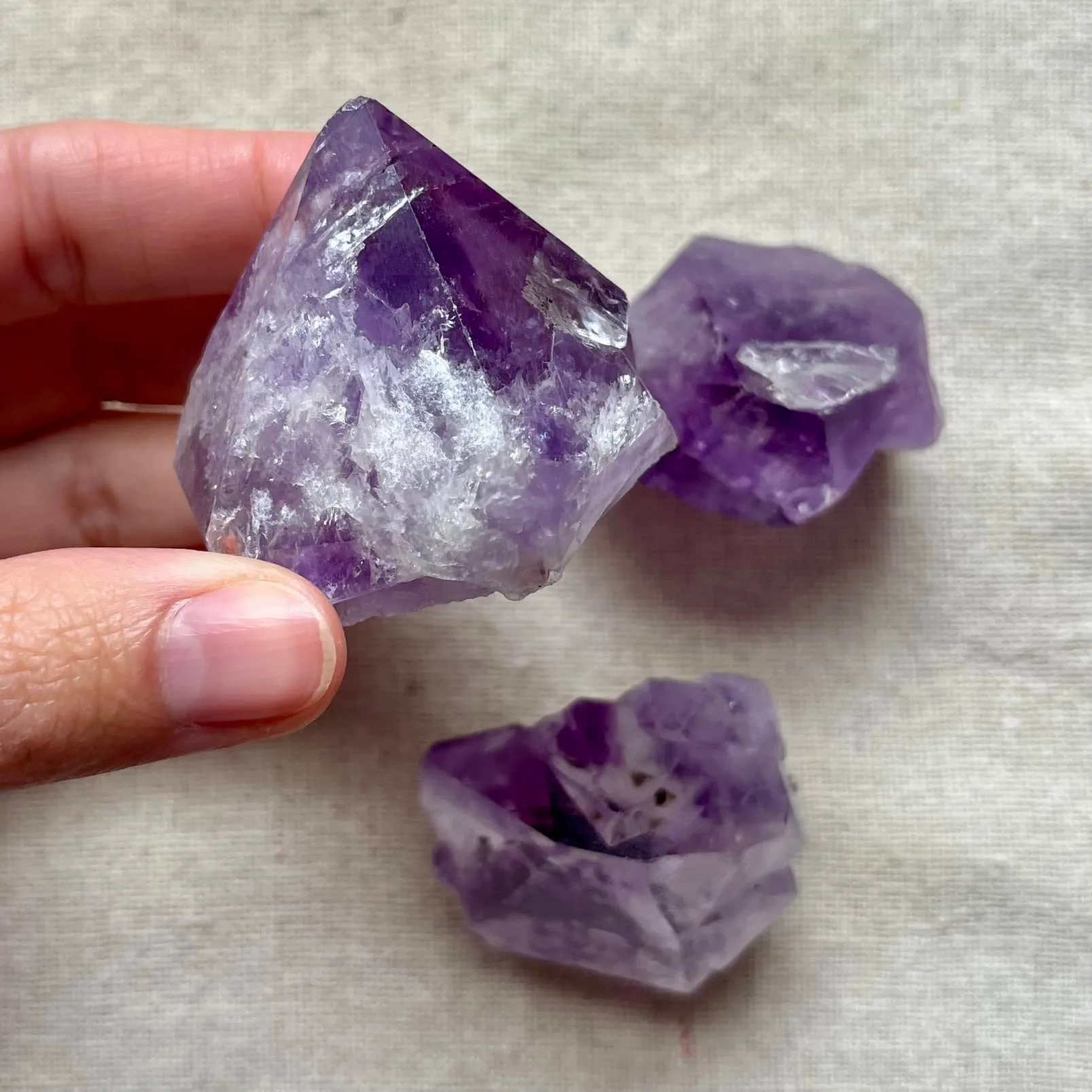 Amethyst Raw Point Crystal