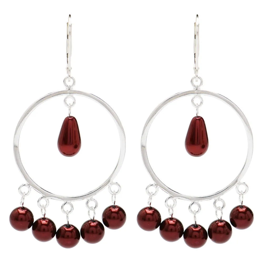 An Evening in Bordeaux Earrings