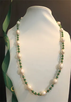 Annie Pearl   Jade Necklace