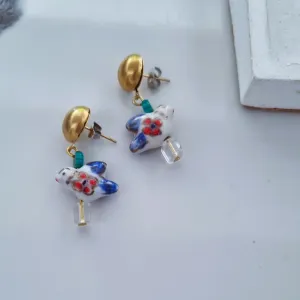 Bird earrings