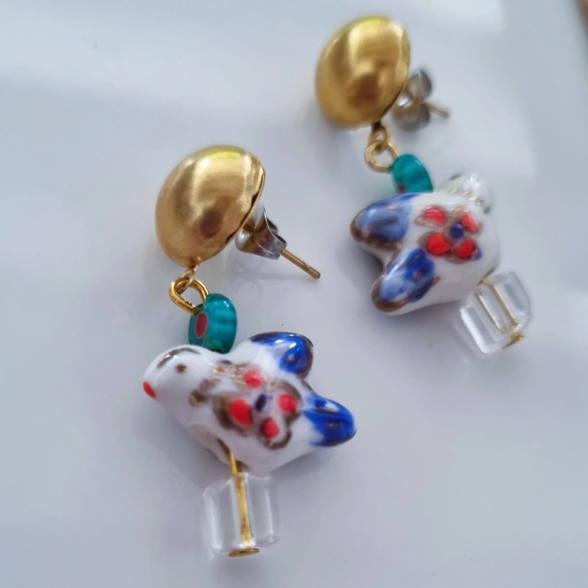 Bird earrings