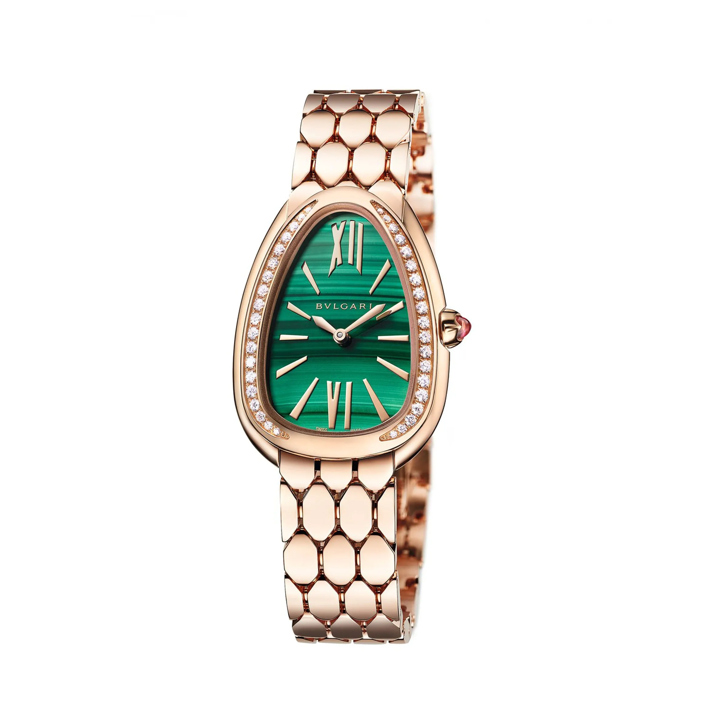 Bulgari Serpenti Seduttori 18kt Rose Gold Watch