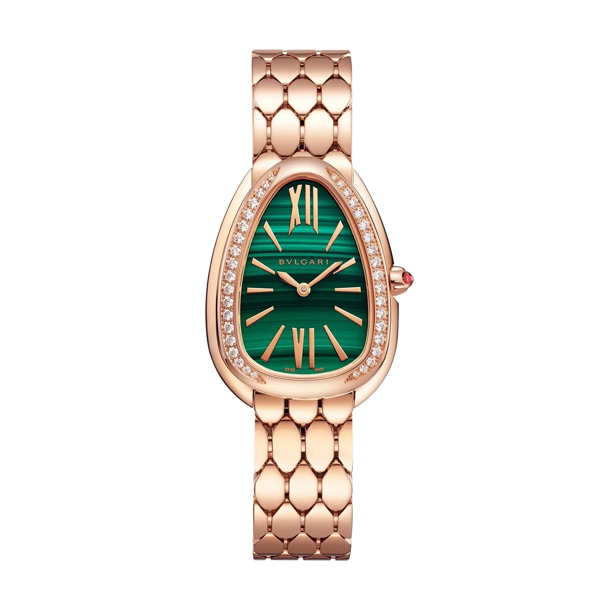 Bulgari Serpenti Seduttori 18kt Rose Gold Watch