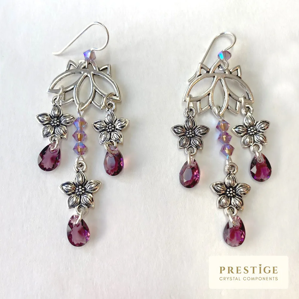 Cascading Garden Chandelier Earrings (Reboot)