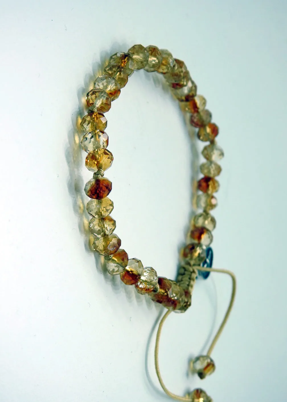 Citrine Crystal Bracelet