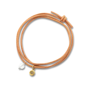 Crystal Quartz Protection Gem Wrap Necklace/Bracelet/Anklet 4316