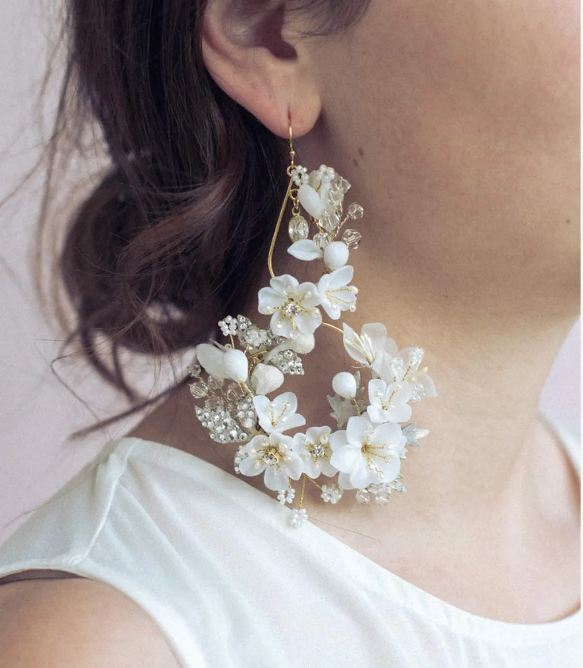 Decadent Blossom Chandelier Earrings  | Twigs and Honey