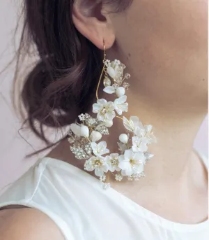 Decadent Blossom Chandelier Earrings  | Twigs and Honey