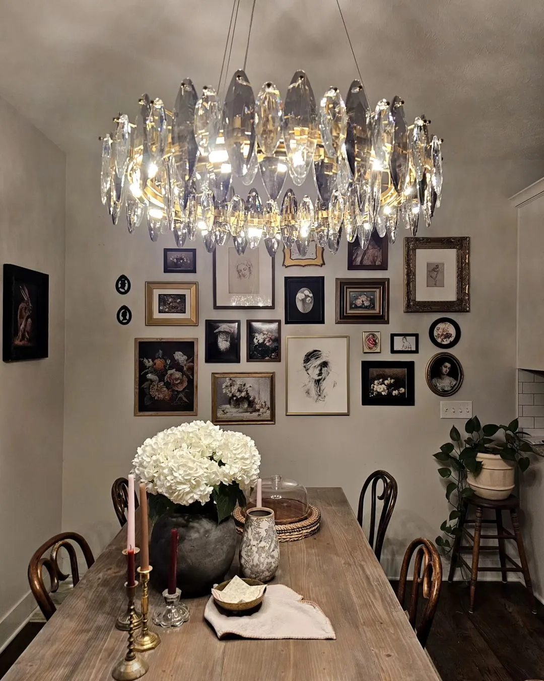 Designer Leaf Crystal Chandelier for Living Room Modern Ceiling Lamp for Dining Decoration Light