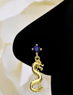 Dragon Nose Ring – Unique Fantasy-Inspired Nose Stud Piercing
