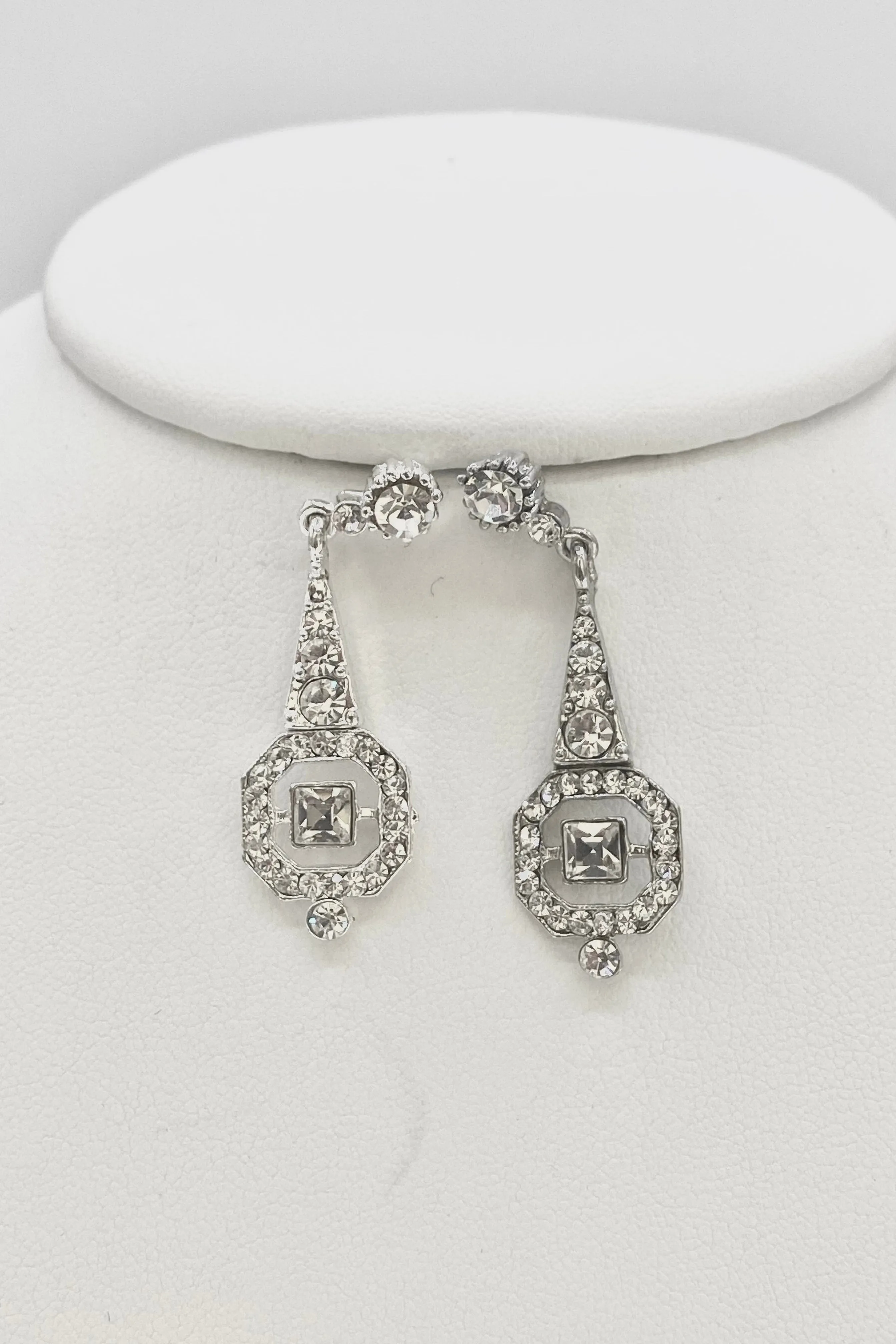 Elen Henderson Geometric Chandelier Earrings