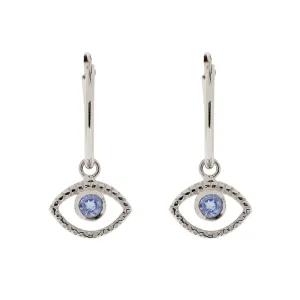 Eye Of Intuition Hoop Earrings