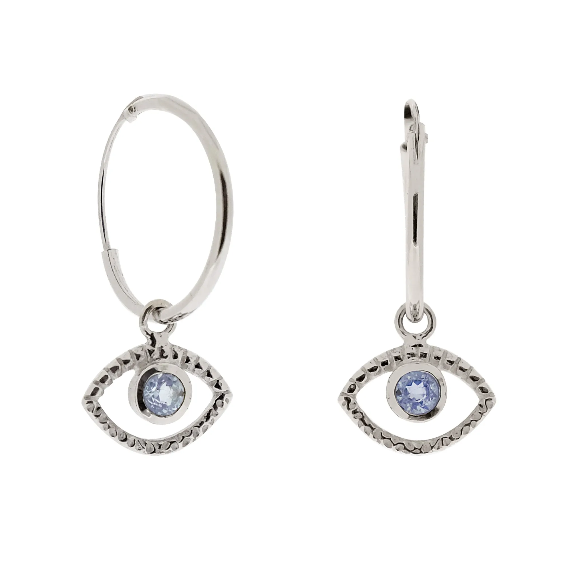 Eye Of Intuition Hoop Earrings