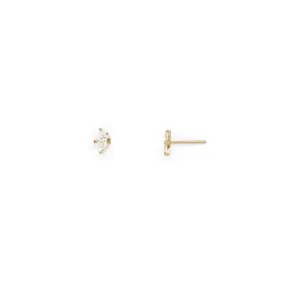 Felicia petal stud earrings
