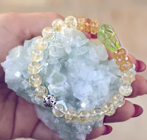 Financial Abundance Genuine Crystal Bracelet