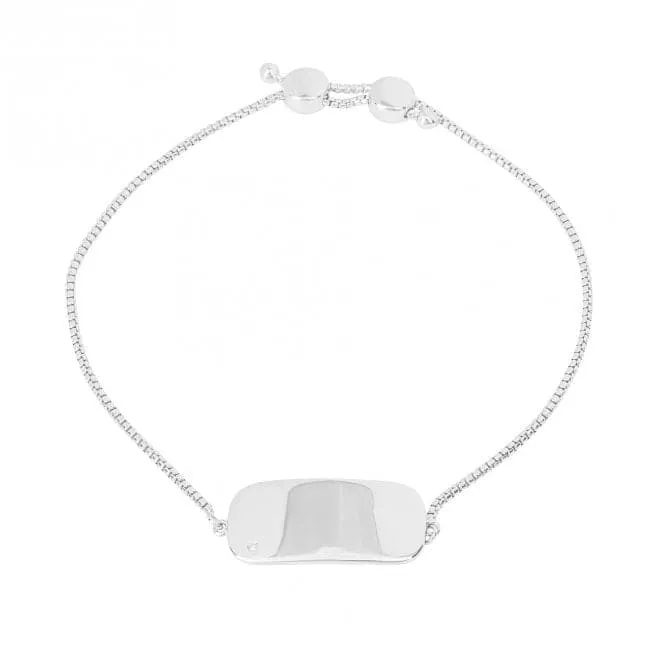 Forever Recycled Silver Diamond Bracelet B5386