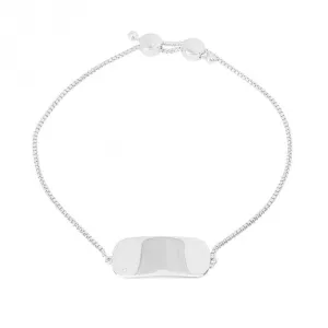 Forever Recycled Silver Diamond Bracelet B5386