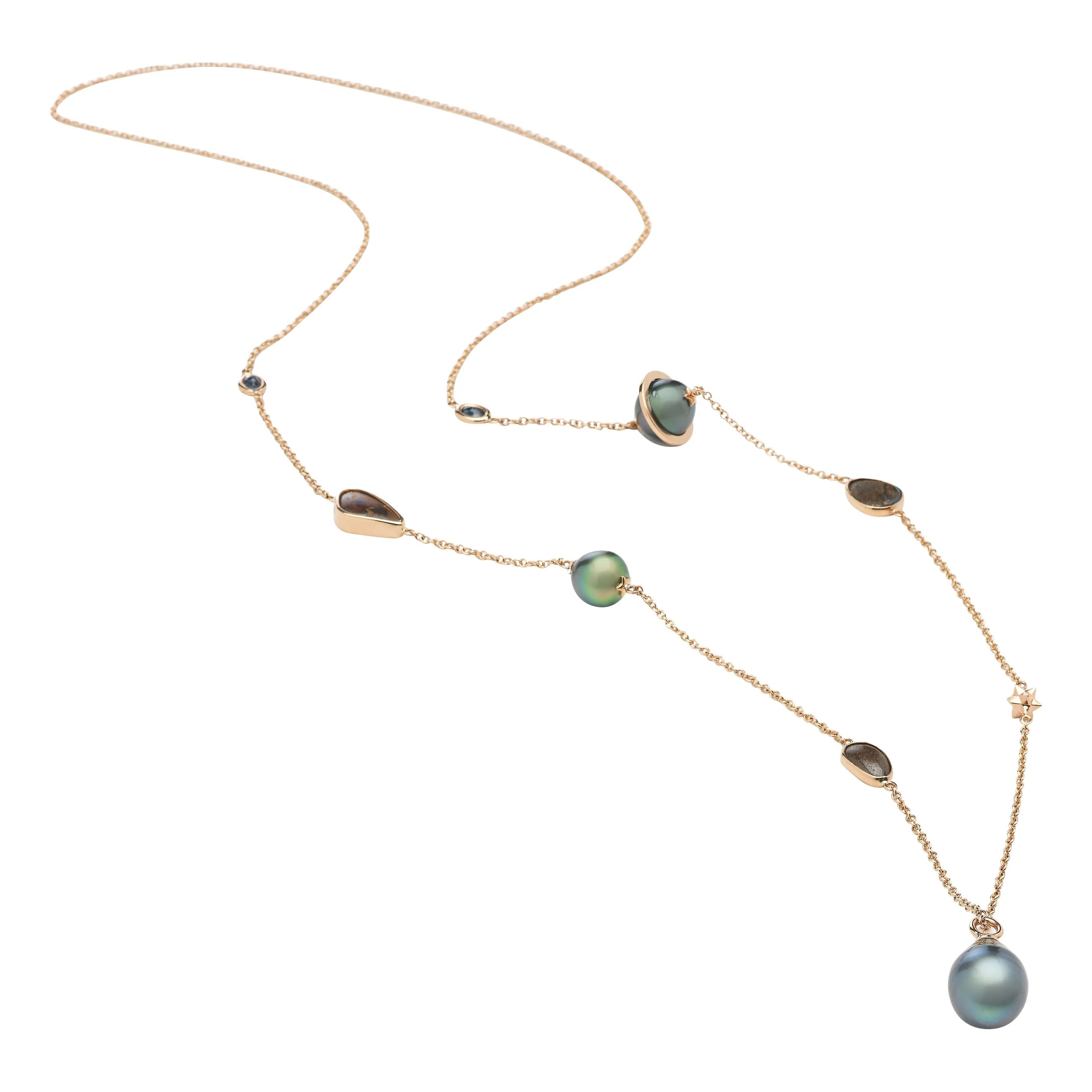 Galaxy Pearl Necklace