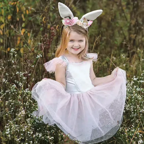 Great Pretenders Woodland Rabbits Dress   Diadem | 3-4 years