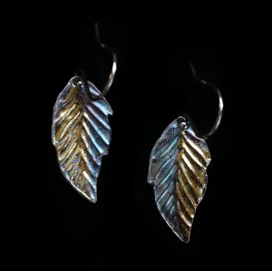 Greek Leaf Earrings