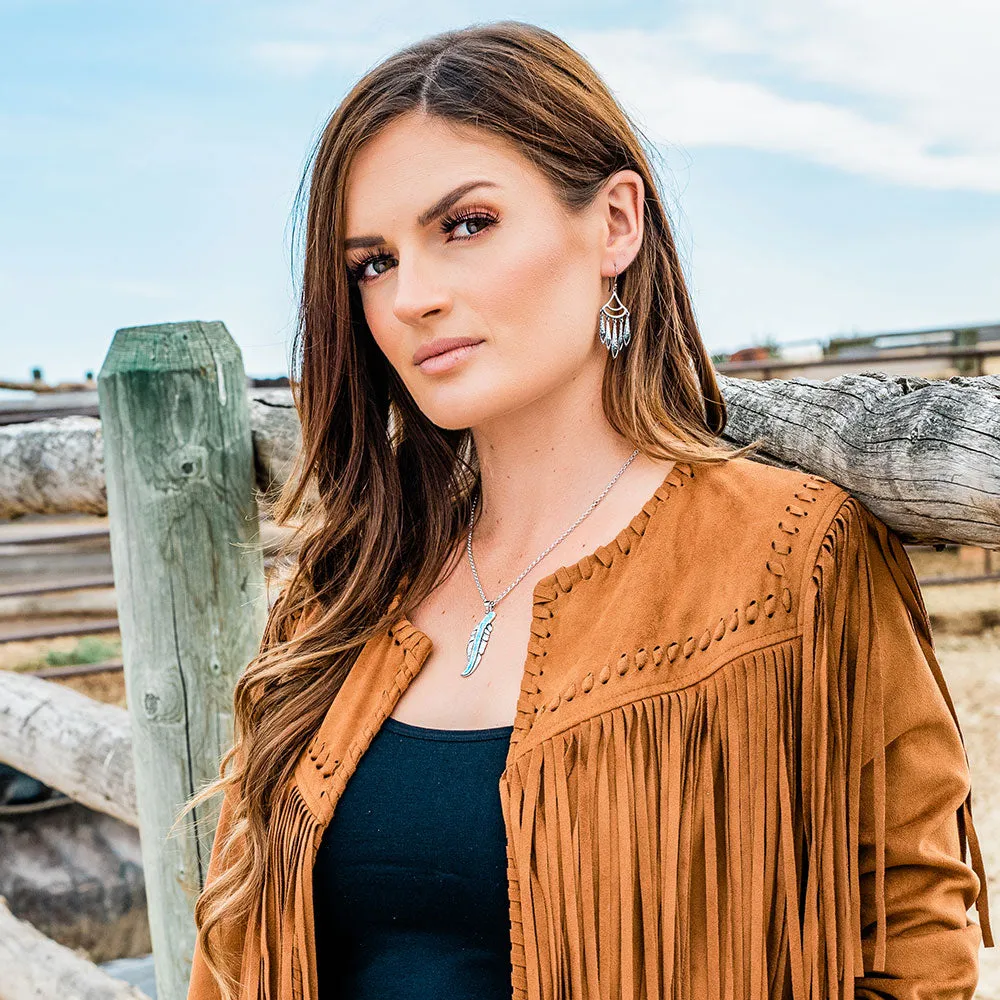 Hammered Chandelier Earrings