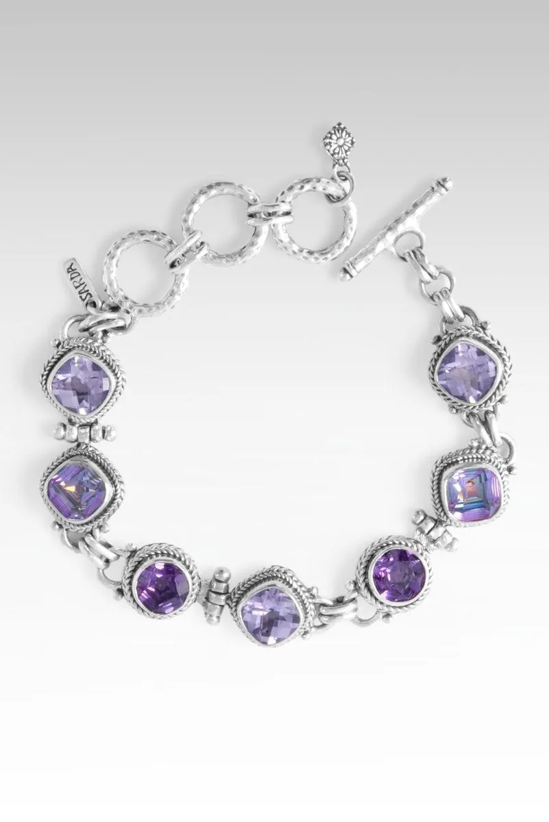 Heartfelt Devotion Bracelet II™ in Lavender Moon Quartz