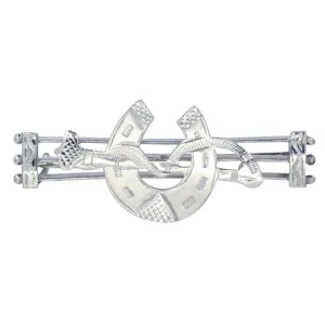 Horse Shoe Brooch