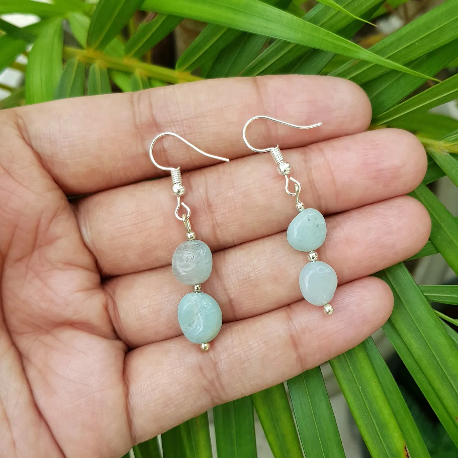 Imeora Amazonite Natural Stone Earrings