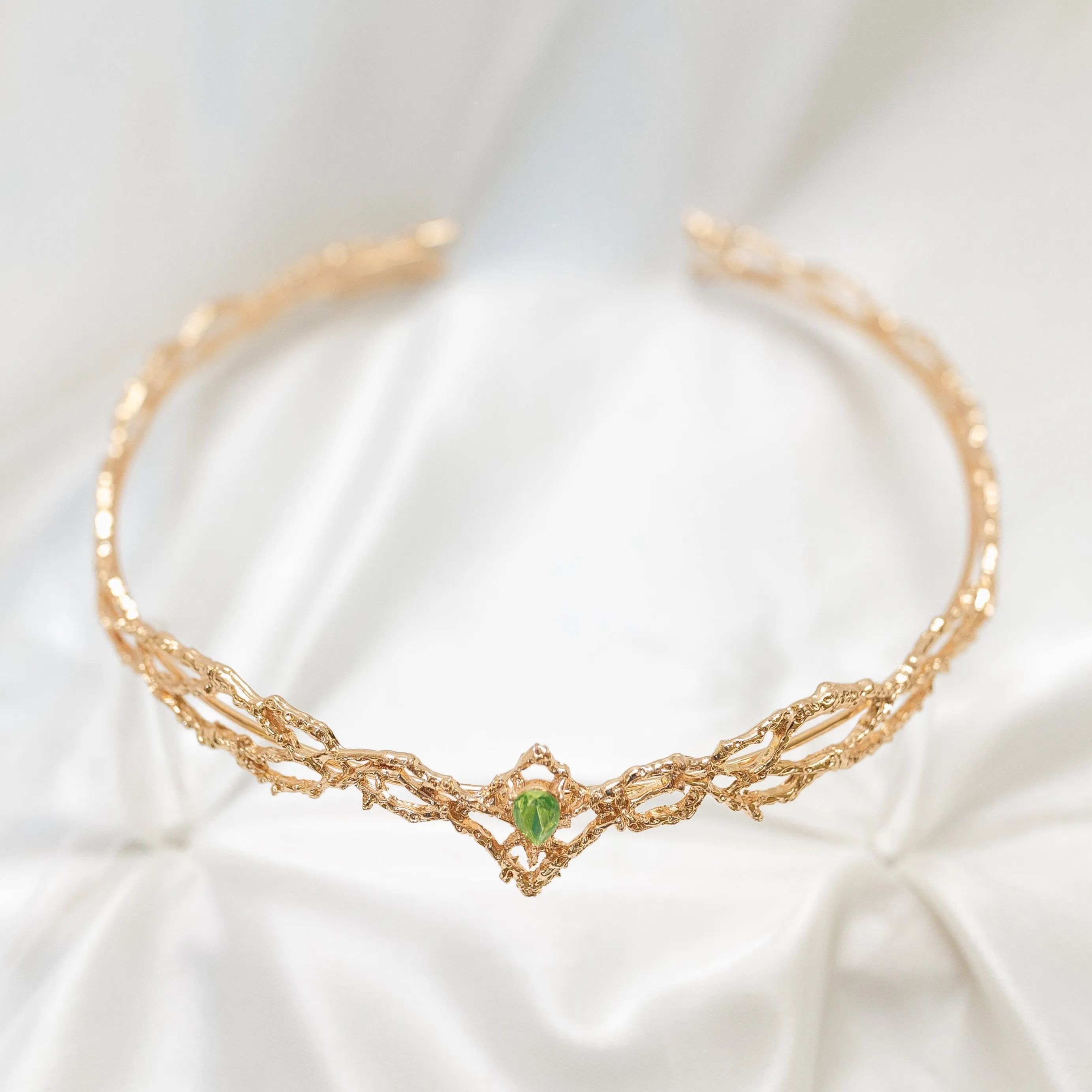 King’s Crown in Gold & Green