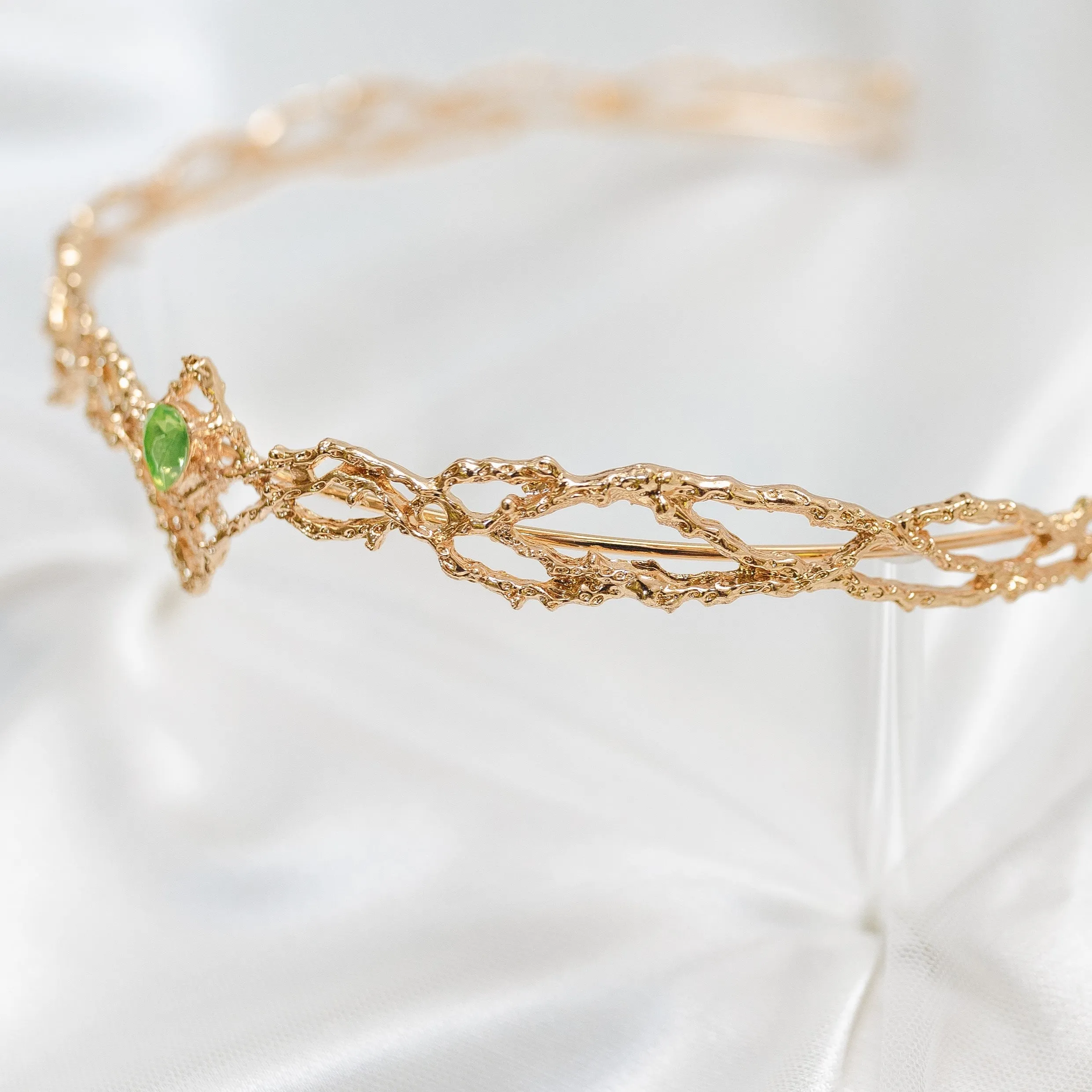 King’s Crown in Gold & Green