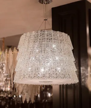 Luxury Glacier Crystal Chandelier for Living Room/Bedroom/Dining Room