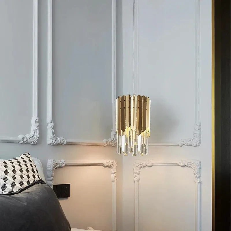 Metal Crystal Chandelier