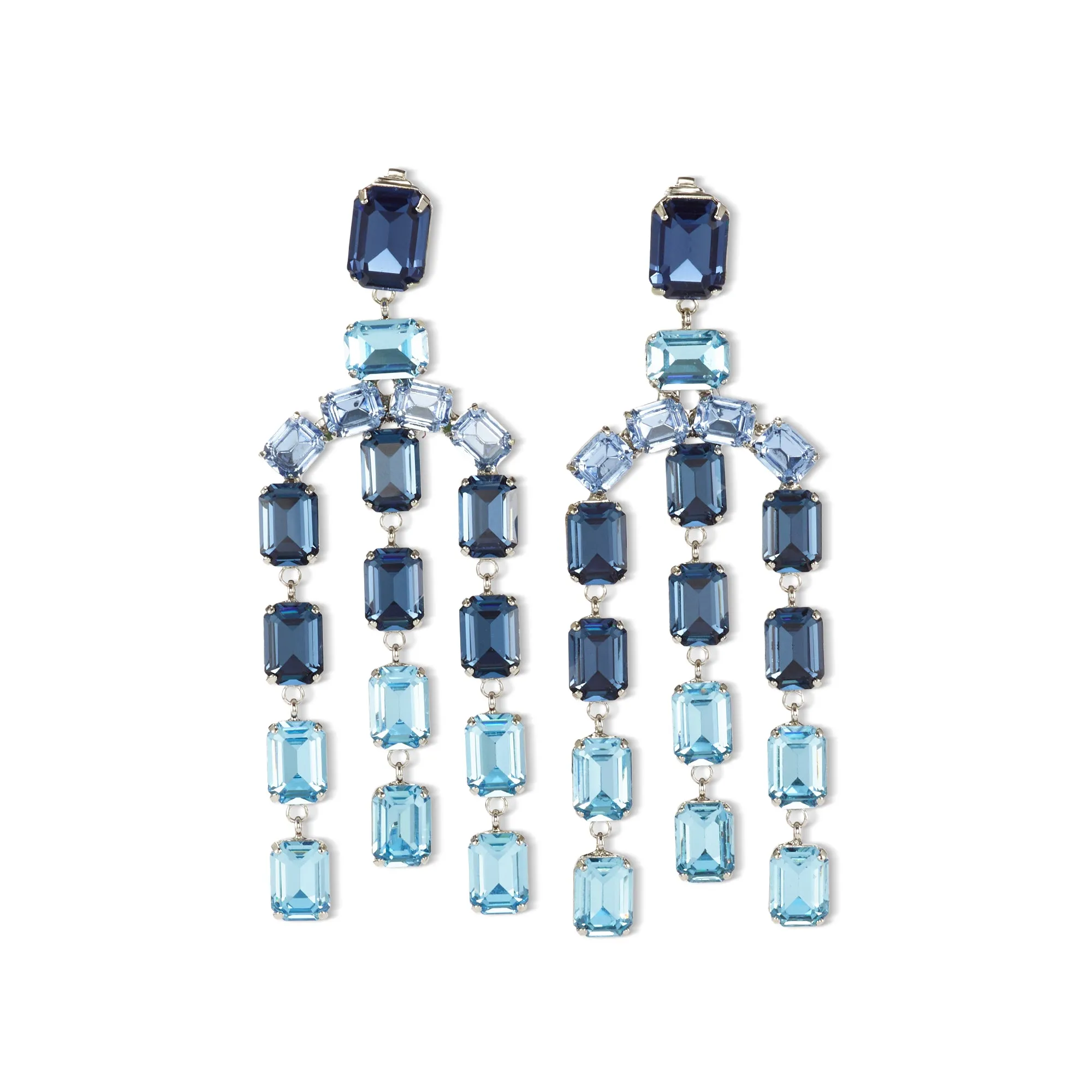 Mika Crystal Chandelier Earrings