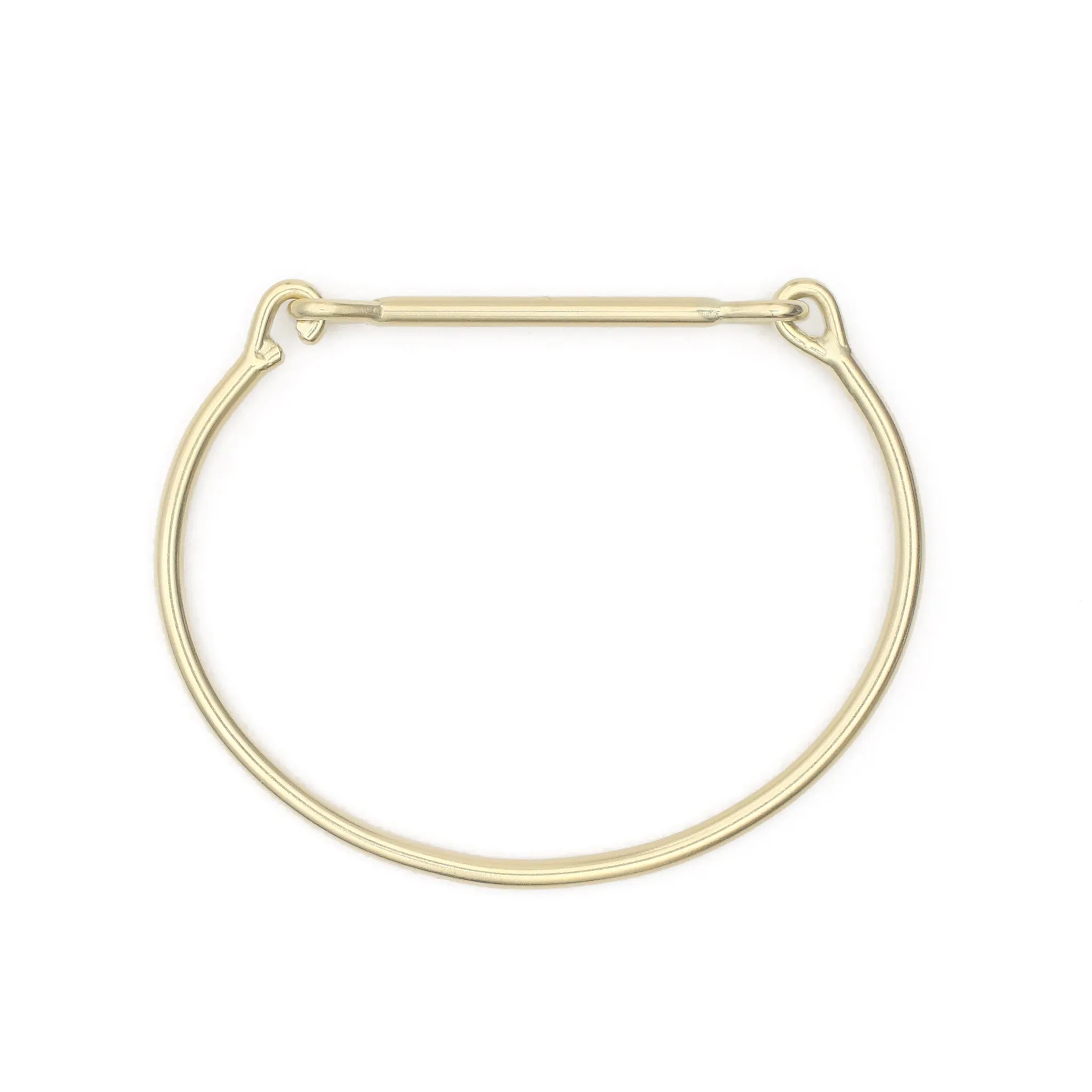 Needle Eye Cuff - Sapphire Baguettes