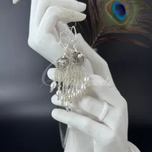 Pearl Chandelier Earrings