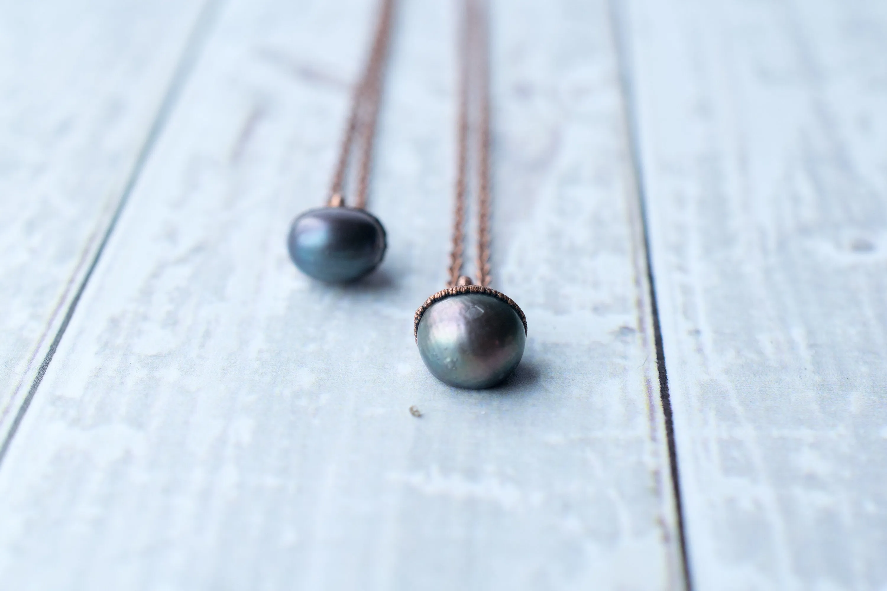 Pearl Necklace | Dark Pearl Necklace