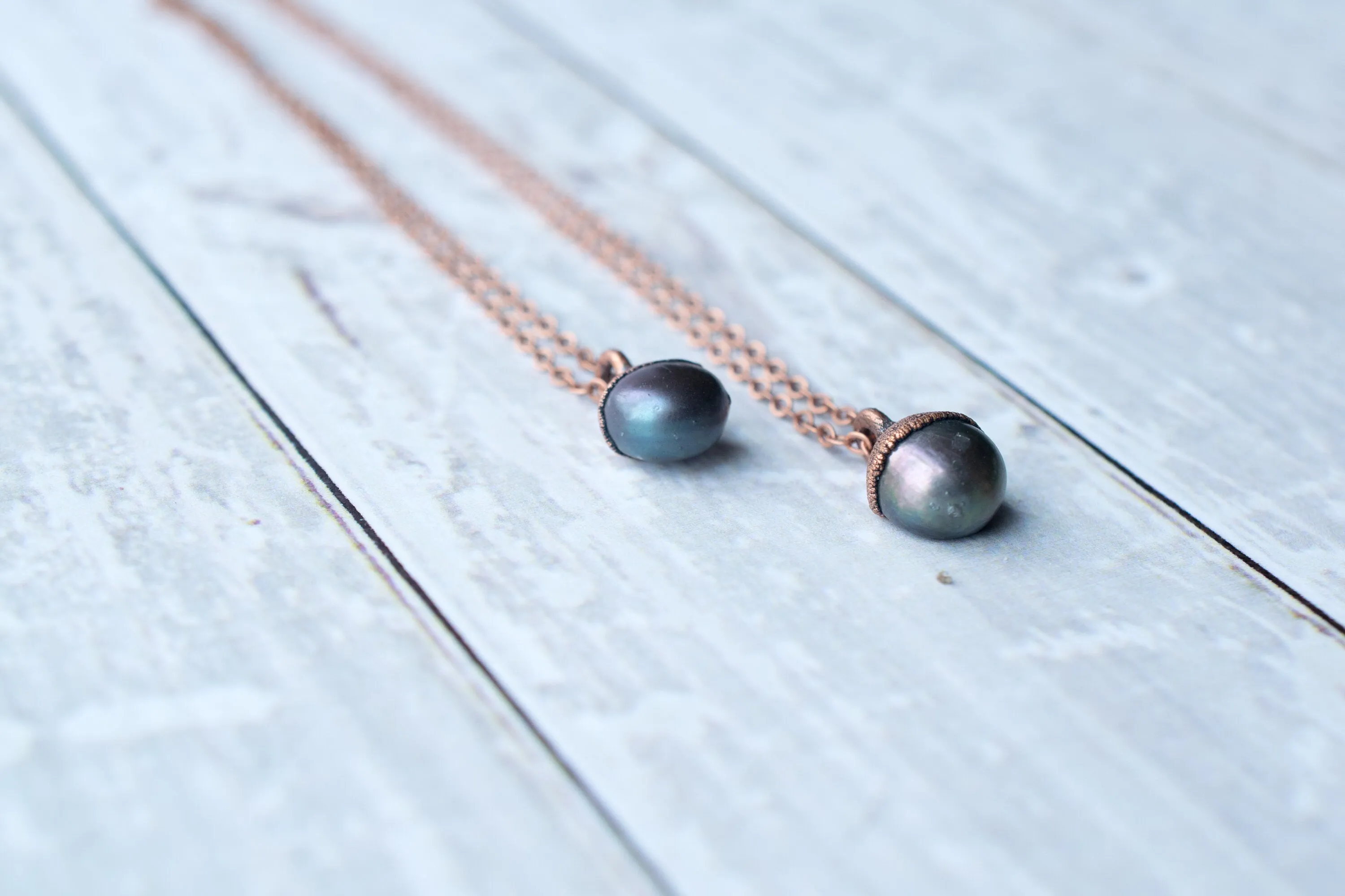Pearl Necklace | Dark Pearl Necklace