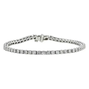 Platinum Diamond Tennis Bracelet