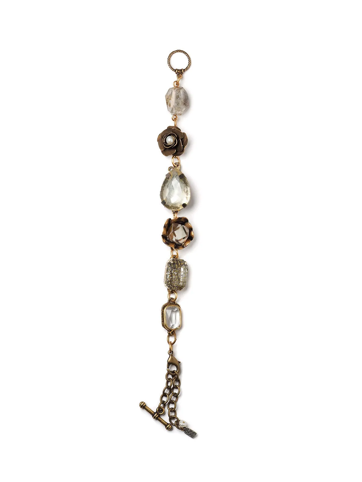 Quartz Drop Bracelet