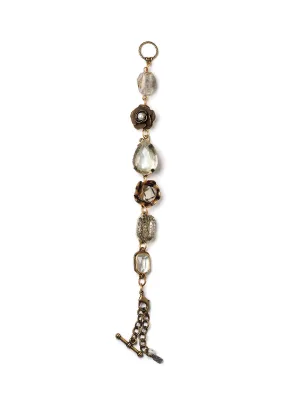 Quartz Drop Bracelet