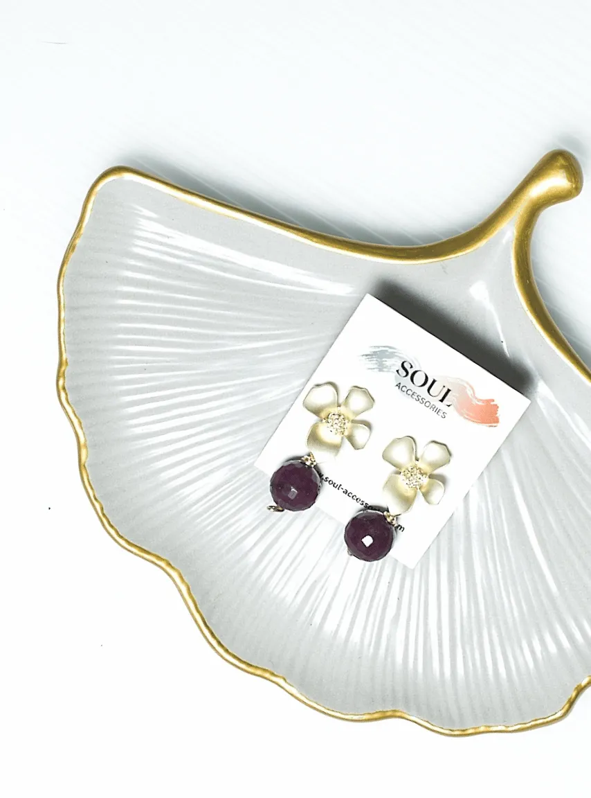 Quartz Earrings