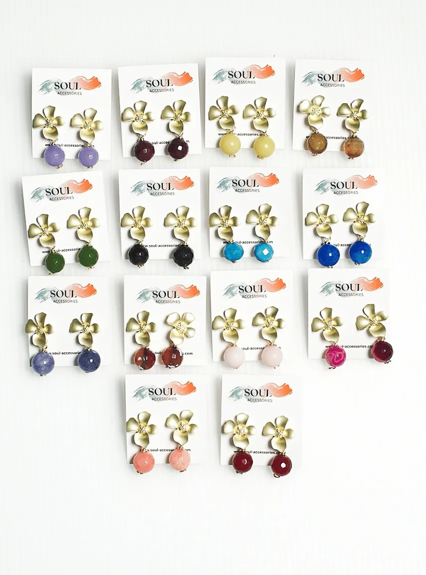 Quartz Earrings