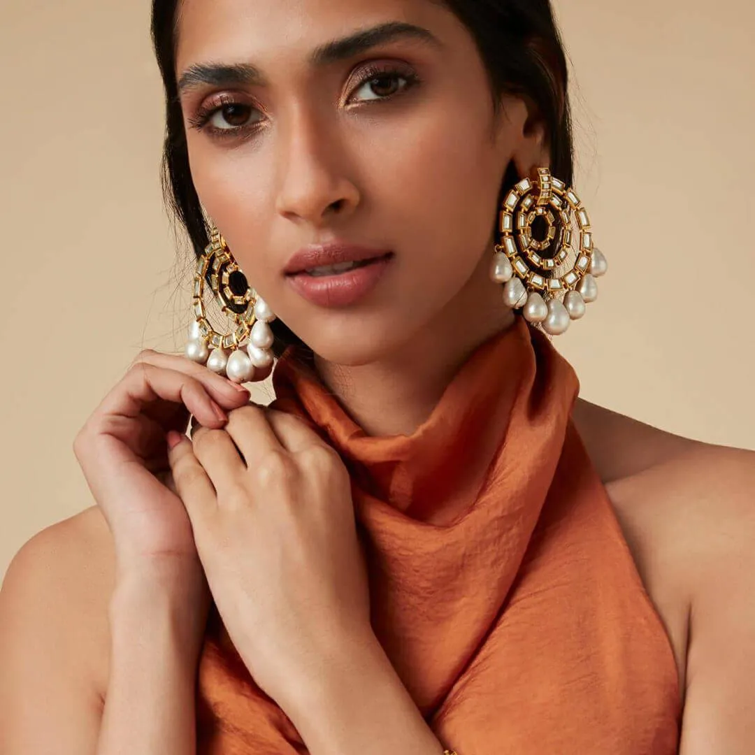 Reflect Pearl Earrings